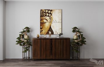 Phòng thờ Shophouse tại Bắc Ninh Thiết kế nội thất đẹp