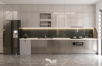 Phòng bếp nhà liền kề tại Bình Dương