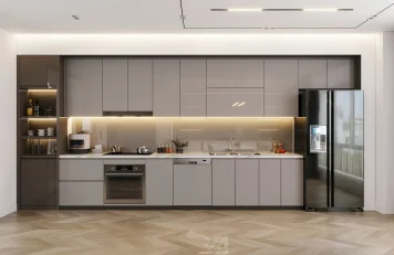 Phòng bếp Ha Noi Garden City Thiết kế nội thất đẹp