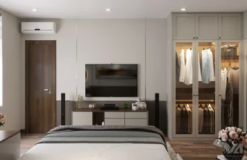 Phòng ngủ Biệt thự tại Sóc Sơn Phòng ngủ Master