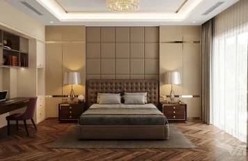 Phòng ngủ biệt thự tại Vĩnh Phúc Thiết kế nội thất đẹp