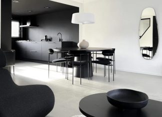 Mang đến cho không gian sự sang trọng huyền bí với đồ nội thất màu đen