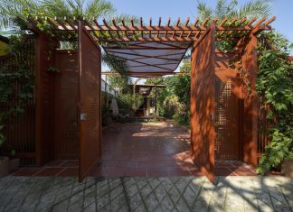 Nhà cấp 4 có thiết kế khác biệt, ấn tượng với sân vườn