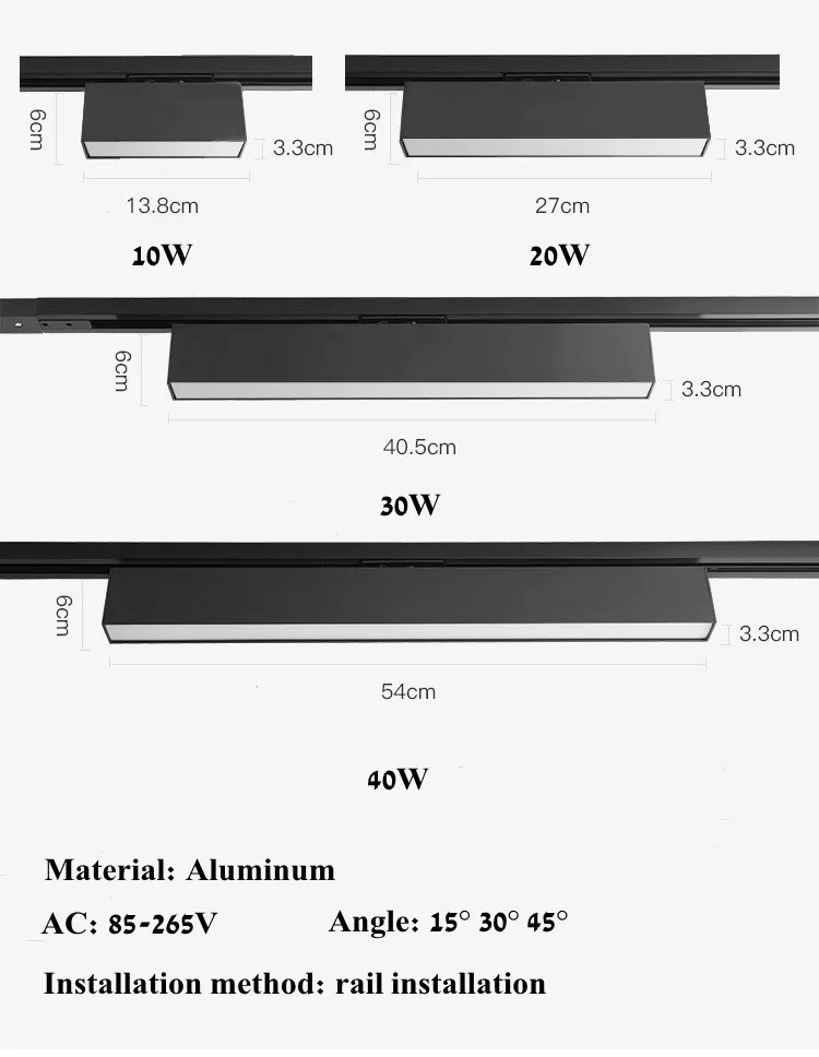 Tìm hiểu về đèn led ray nam châm 