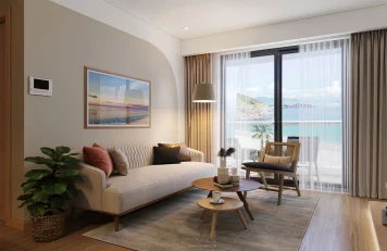 Thiết kế nội thất đẹp – Chung cư 2 phòng ngủ tại Hạ Long Thiết kế nội thất đẹp, sang trọng của căn chung cư 2 phòng ngủ tại Hạ Long