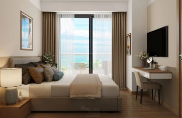 Phòng ngủ chung cư Hạ Long Thiết kế nội thất đẹp
