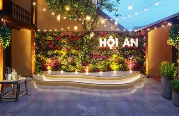 Thiết kế nội thất đẹp – Nhà cổ, quán cafe trong lòng phố cổ Hội An Nhà cổ, quán café, check in chụp ảnh trong lòng phố cổ Hội An