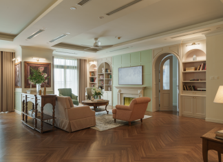 Chi hơn 2 tỷ đồng làm nội thất ‘farmhouse’ cho căn hộ đập thông