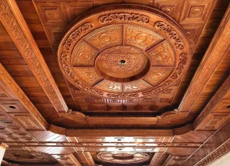 Thiết kế nội thất đẹp – Tìm hiểu về ốp trần gỗ tự nhiên Thiết kế nội thất đẹp 2