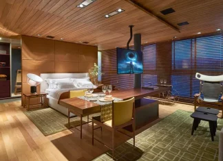 Thiết kế nội thất đẹp – Tìm hiểu về ốp trần gỗ công nghiệp Thiết kế nội thất đẹp – Tìm hiểu về ốp trần gỗ công nghiệp 4