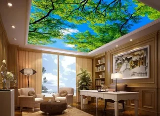 Thiết kế nội thất đẹp – Tìm hiểu về Ốp trần căng Thiết kế nội thất đẹp – Tìm hiểu về Ốp trần căng 3