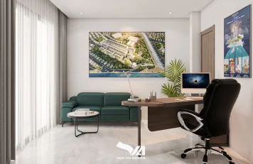 Thiết kế nội thất đẹp – Văn phòng công ty tại Bình Dương