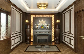 Phòng thờ nhà phố Phú Thượng, Hà Nội