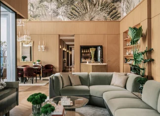 Căn hộ 400 m2 lấy cảm hứng từ thiên nhiên