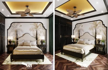 Phòng ngủ chung cư The Sang căn D tại Đà Nẵng