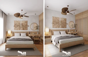 Phòng ngủ chung cư The Sang căn G tại Đà Nẵng