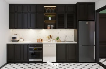 Thiết kế nội thất đẹp – Chung cư The Sang căn D, 2 phòng ngủ tại Đà Nẵng