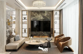 Thiết kế nội thất đẹp – Biệt thự Tân Uyên, Bình Dương 2