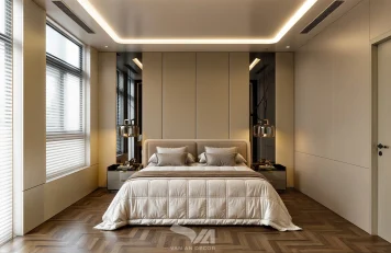 Phòng ngủ biệt thự Tân Uyên, Bình Dương
