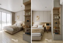 Phòng ngủ shophouse tại Bình Dương