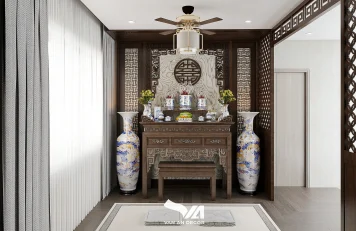 Phòng thờ biệt thự Tân Uyên, Bình Dương 2