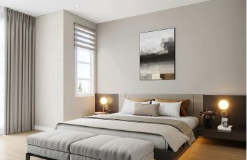 Phòng ngủ biệt thự ở KĐT Ciputra, Hà Nội