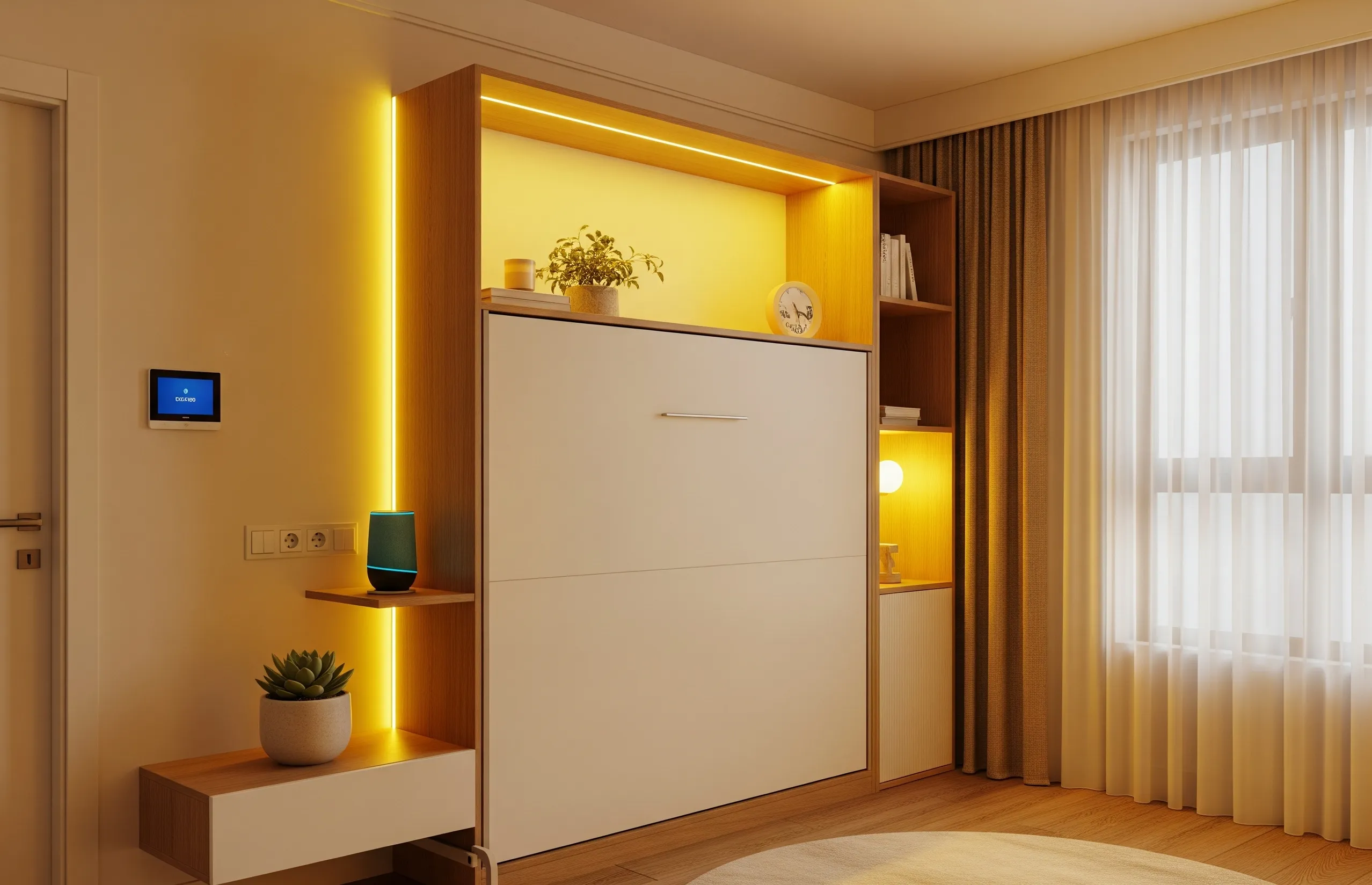 Nội thất thông minh gấp gọn trong thiết kế nội thất đẹp