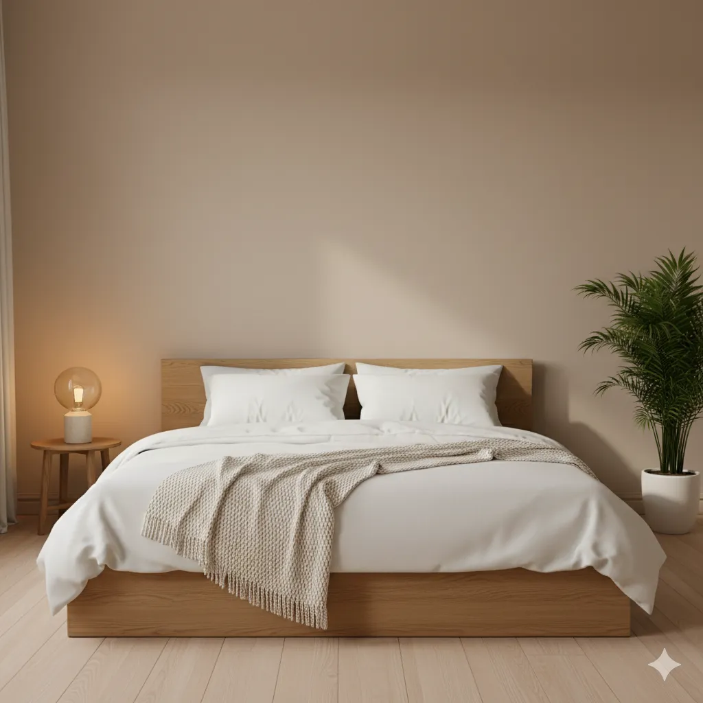 Thiết kế nội thất đẹp phòng ngủ tối giản