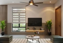 Thiết kế nội thất đẹp – Biệt thự song lập Bình Dương – Căn 61 1-BT06