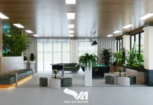 Thiết kế nội thất đẹp – Văn phòng Sunflower Bình Dương SUNFLOWER