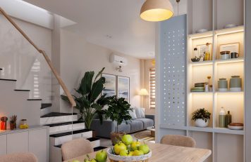 Thiết kế nội thất đẹp – Không gian shophouse Tân Uyên đầy cảm hứng