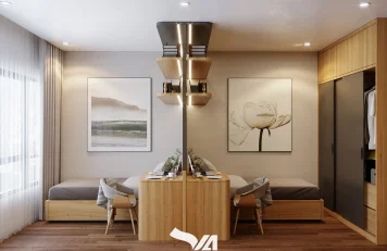 Thiết kế nội thất đẹp – Nhà cho thuê Bình Dương Tầng 4