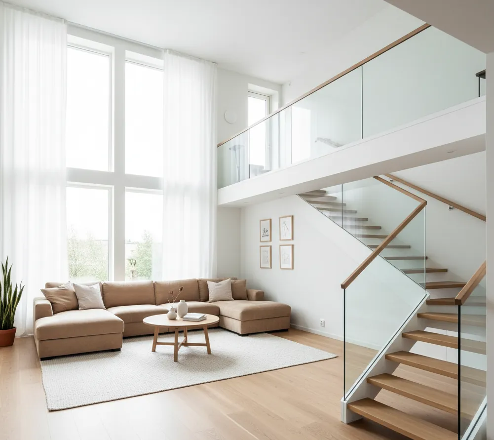 Thiết kế nội thất căn hộ duplex phong cách Bắc Âu, tinh tế và gần gũi.