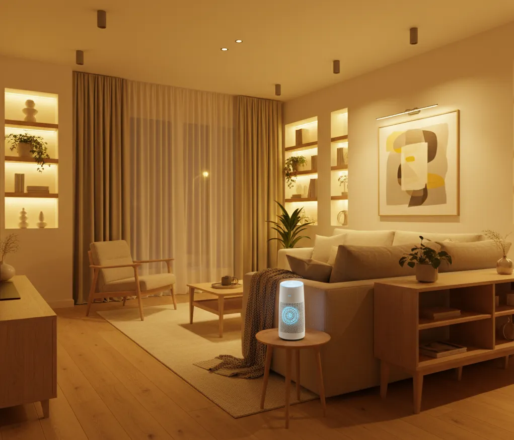 Thiết kế nội thất thông minh cho nhà phố với hệ thống điều khiển tự động