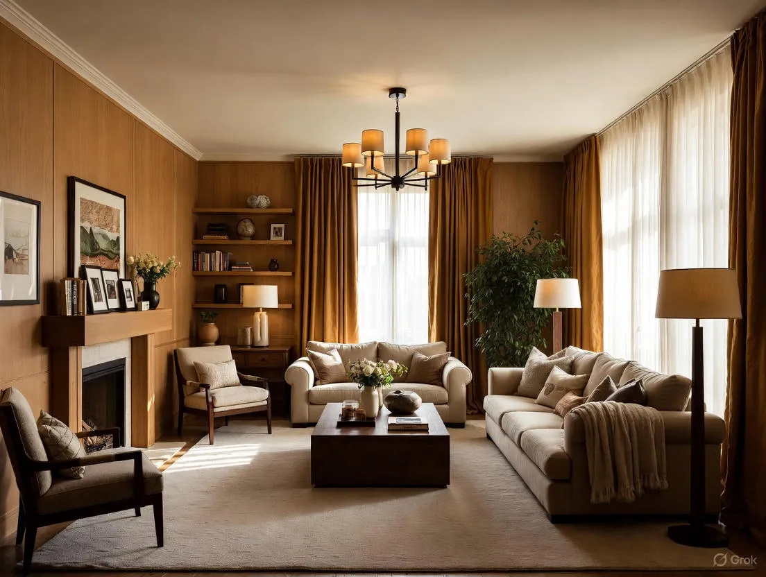 Thiết kế nội thất p tối ưu âm thanh yên tĩnh