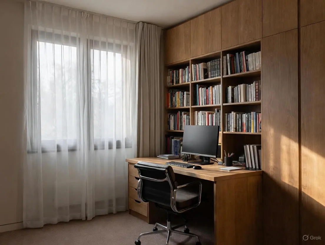 Thiết kế nội thất p tối ưu âm thanh yên tĩnh