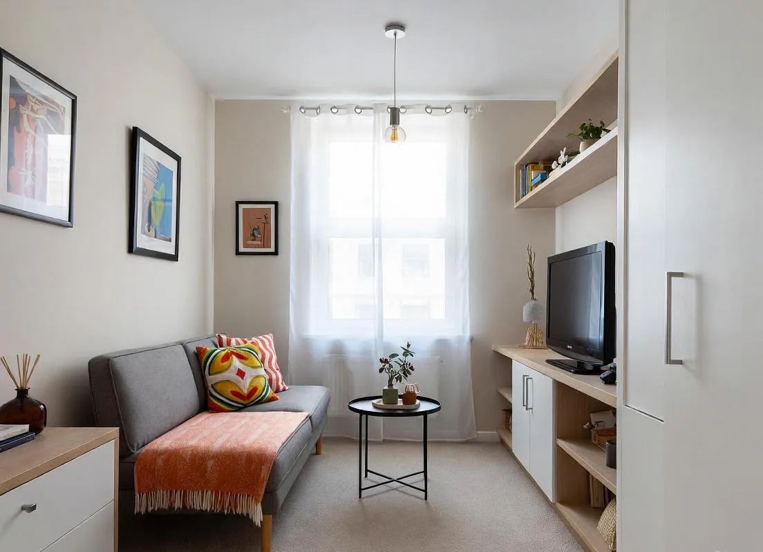 Không gian nhà ống được thiết kế mở, giảm cảm giác hẹp chiều ngang.