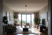 Thiết kế nội thất theo dòng chảy ánh nhìn – Nghệ thuật dẫn dắt cảm nhận không gian Thiết kế nội thất phòng khách theo dòng chảy ánh nhìn