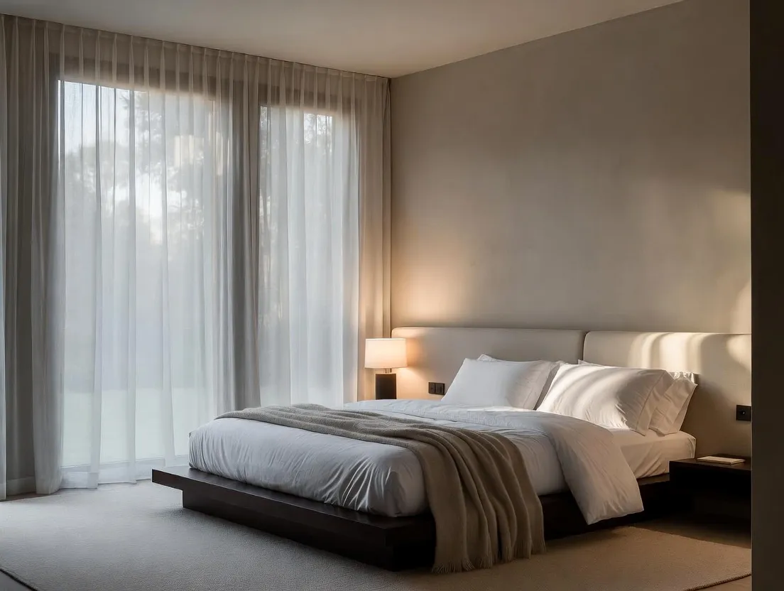 Thiết kế nội thất phòng ngủ theo dòng chảy ánh nhìn