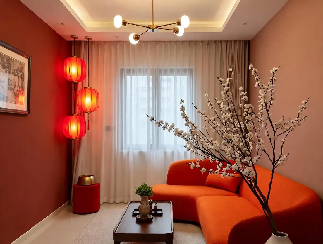 thiết kế nội thất tết