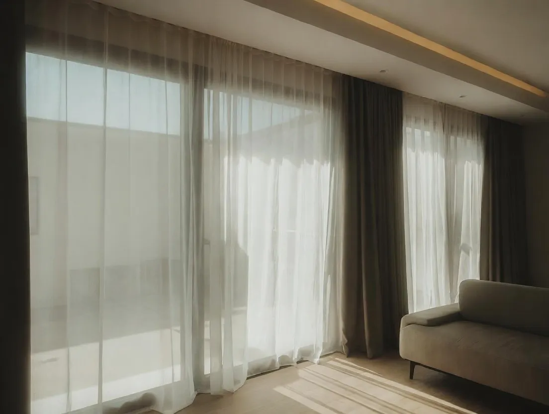 Thiết kế nội thất phòng khách tối ưu ánh sáng tự nhiên mùa giao mùa