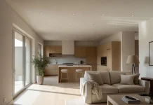 Thiết kế nội thất mang tinh thần tái sinh – Bắt đầu lại từ không gian sống Thiết kế nội thất tối giản với ánh sáng tự nhiên hài hòa