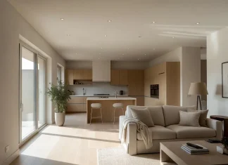 Thiết kế nội thất mang tinh thần tái sinh – Bắt đầu lại từ không gian sống Thiết kế nội thất tối giản với ánh sáng tự nhiên hài hòa