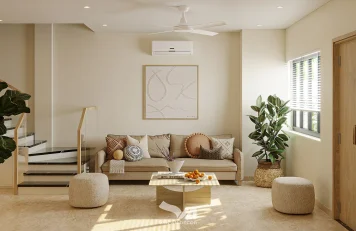 Thiết kế nội thất đẹp – Nhà liền kề tại Bình Dương khach 1