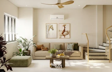 Thiết kế nội thất đẹp – Nhà liền kề Suncasa Central Phong khach_1