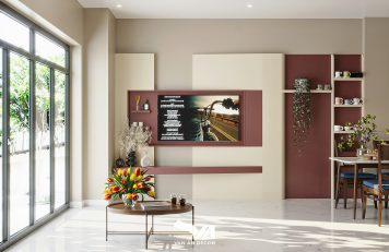Thiết kế nội thất đẹp – Công trình nhà phố thương mại phong cách hiện đại kb1