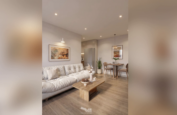 Thiết kế nội thất đẹp – Công trình căn hộ phong cách hiện đại tối giản tại Hà Nội anhdaidien