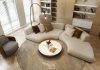 Các kiểu dáng sofa tạo điểm nhấn cho phòng khách