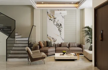 Phòng khách nhà phố qua góc nhìn của Vạn An Decor
